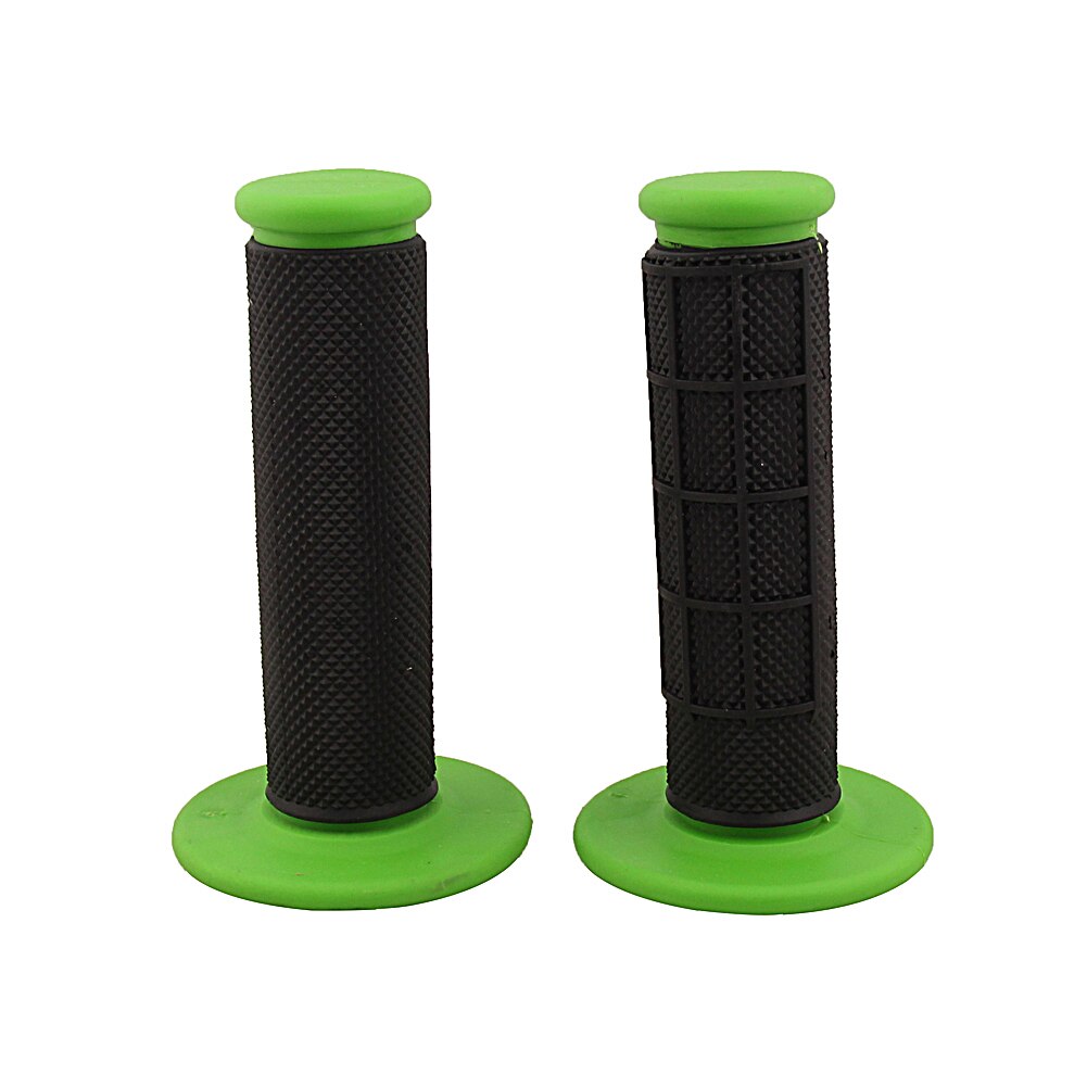 Motocross Grips Hand Grips TPE Rubber Handle Grips For EXC EXCF XC XCF XCW XCFW MX SX SXF KAYO BSE Dirt Bike Enduro Supermoto: Green