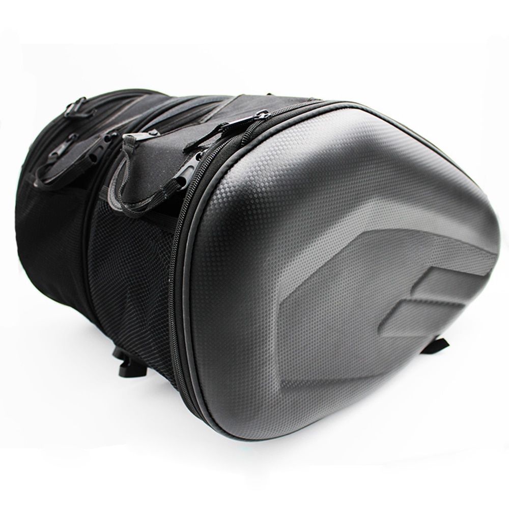 Motorcykel sadeltaske sadeltasker bagage kuffert motorcykel bagsædetaske sadeltaske med vandtæt dæksel  sa212