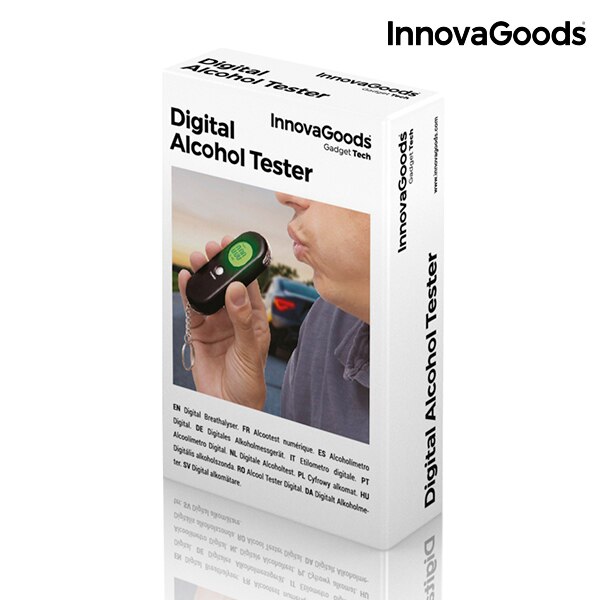 InnovaGoods probador Digital de Alcohol de