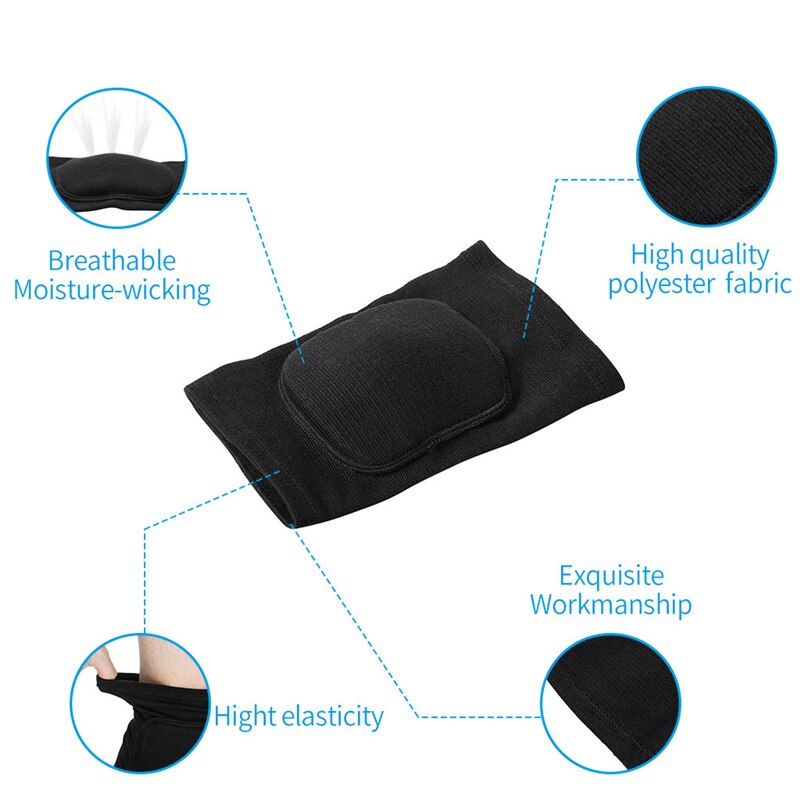 Soft Guards Brace Knee Pads for Dancers Yoga Football Pad Tennis Skating Workout sport goods volleyball knee pads spor A40