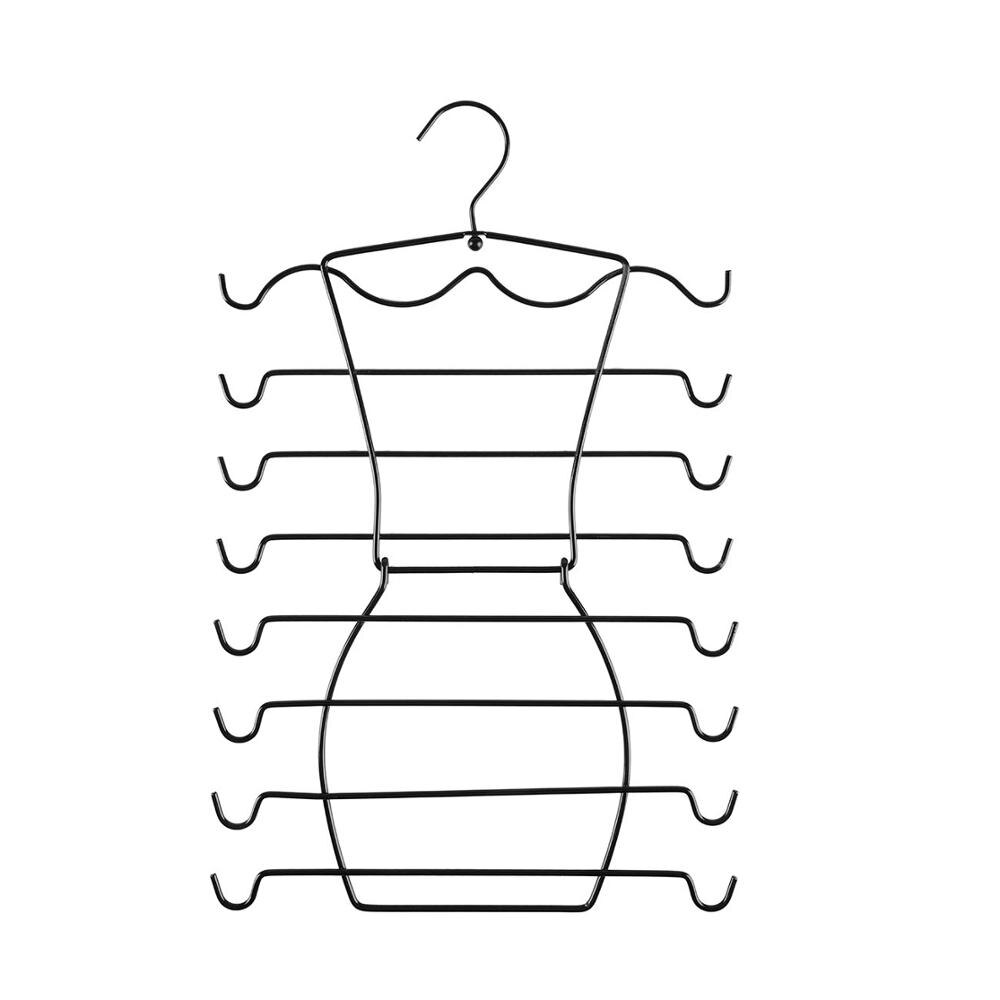 Vest Inner Hanger Scarf Drying Rack Wardrobe Cabinet Organizer Multifunctional Multi-layer Storage Furniture Space Saving Tools: Default Title