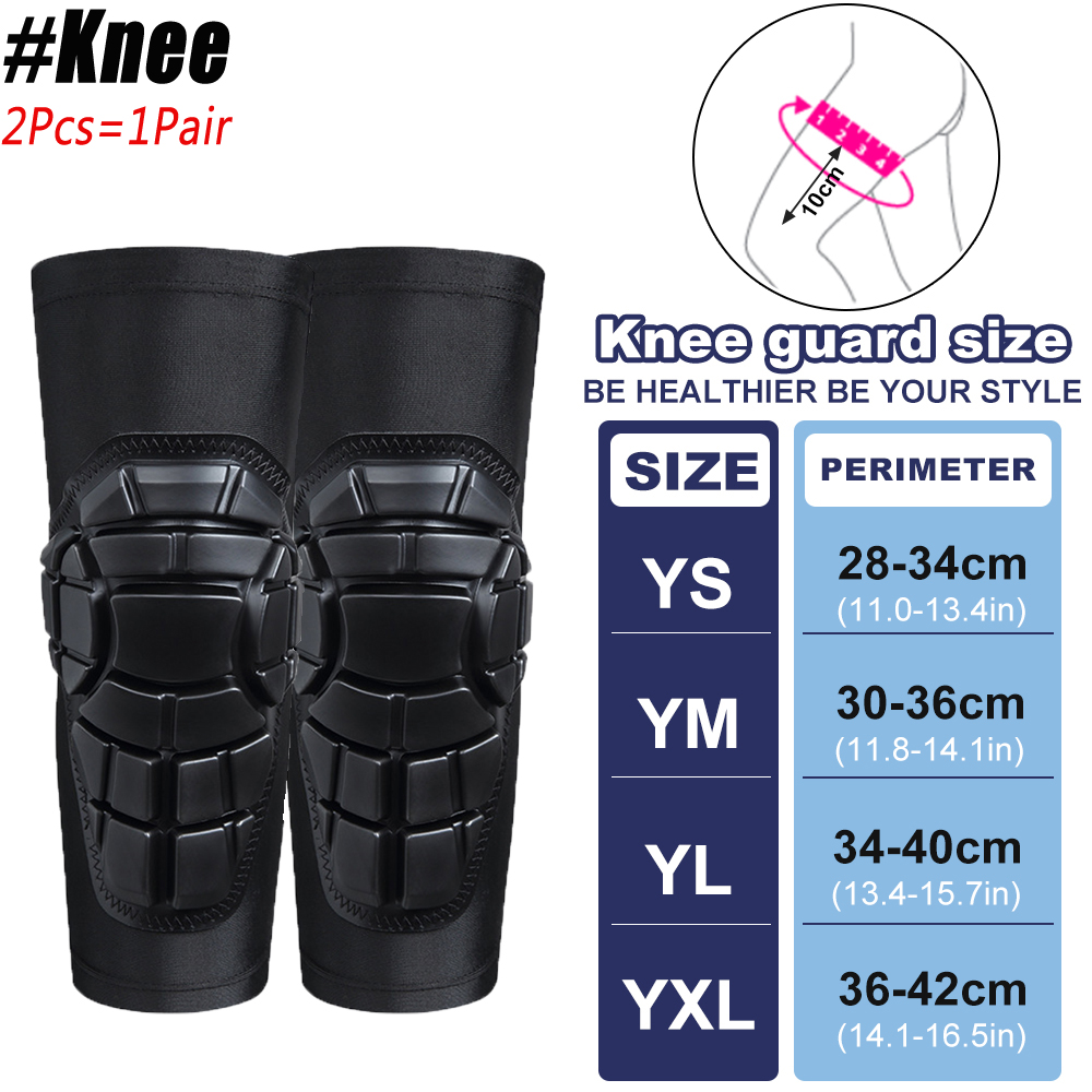 Genouillères ou coudières de basket-ball pour jeunes enfants, genouillères Anti-Collision, équipement de Protection de volley-ball, Protection des articulations, 1 pièces: M / Bourgogne