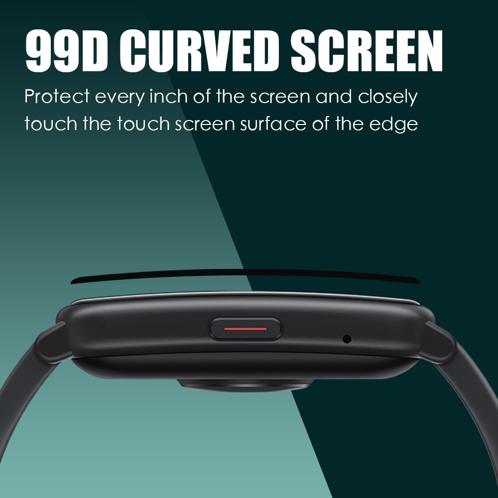 Full Coverage 99D Screen Protector For Huawei Honor Watch ES Curved Soft Protective Film ( Not Tempered Glass )