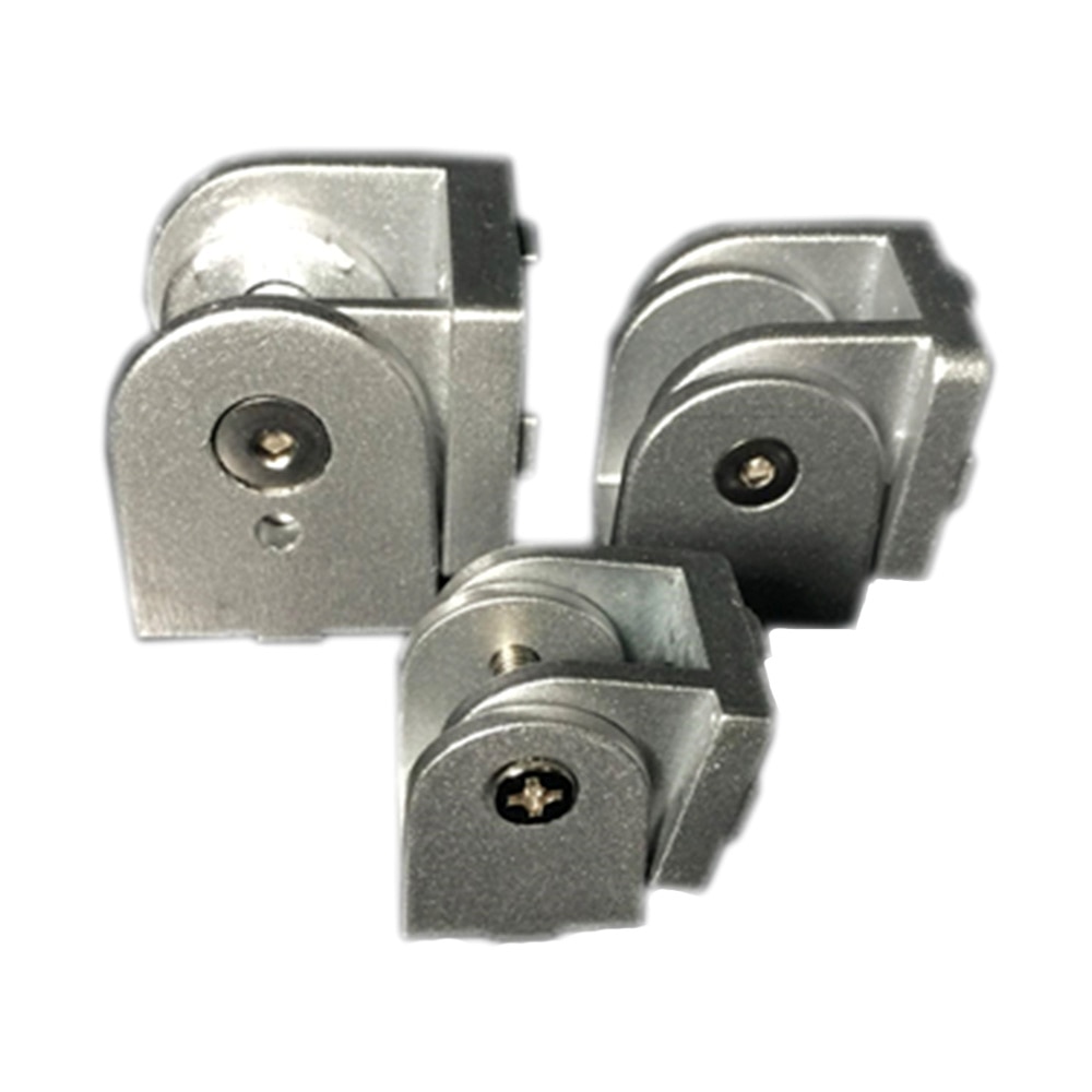 1pc /3030/4040 hængsel af zinklegering industrielt aluminiumjusteringsvinkelstik til 20 30 40- serie aluminiumprofiler