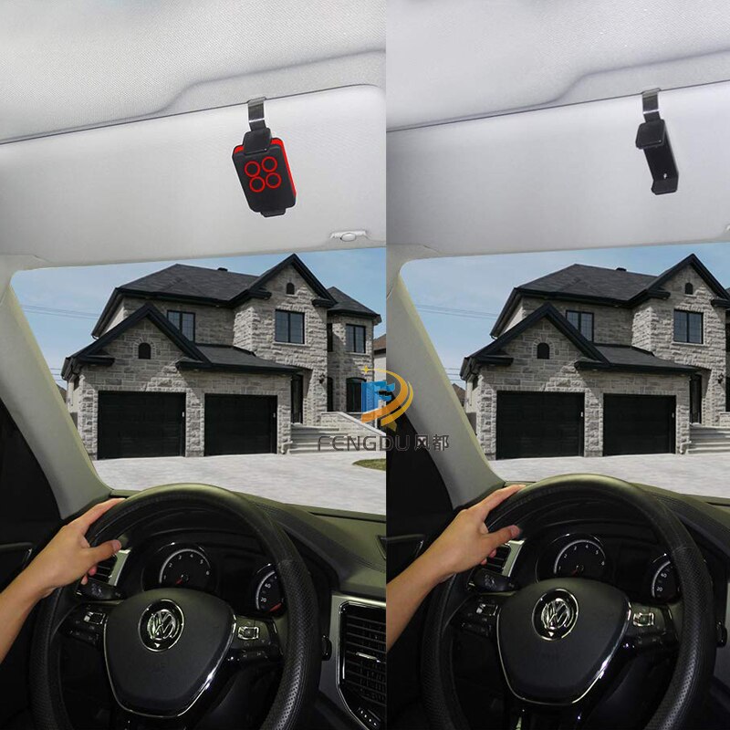 4 channel Garage door 433.92 868 MHz remote control opener Gate controls clone key duplicator rolling code