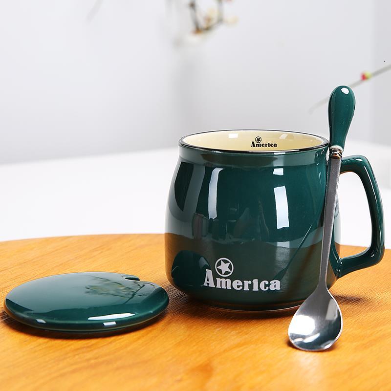 De Cafe Criativa Leuke Xicara Thee Drinkware Coffe Porselein Creatieve Vajilla Koffie Caneca Reizen Keramische Kop En Mok