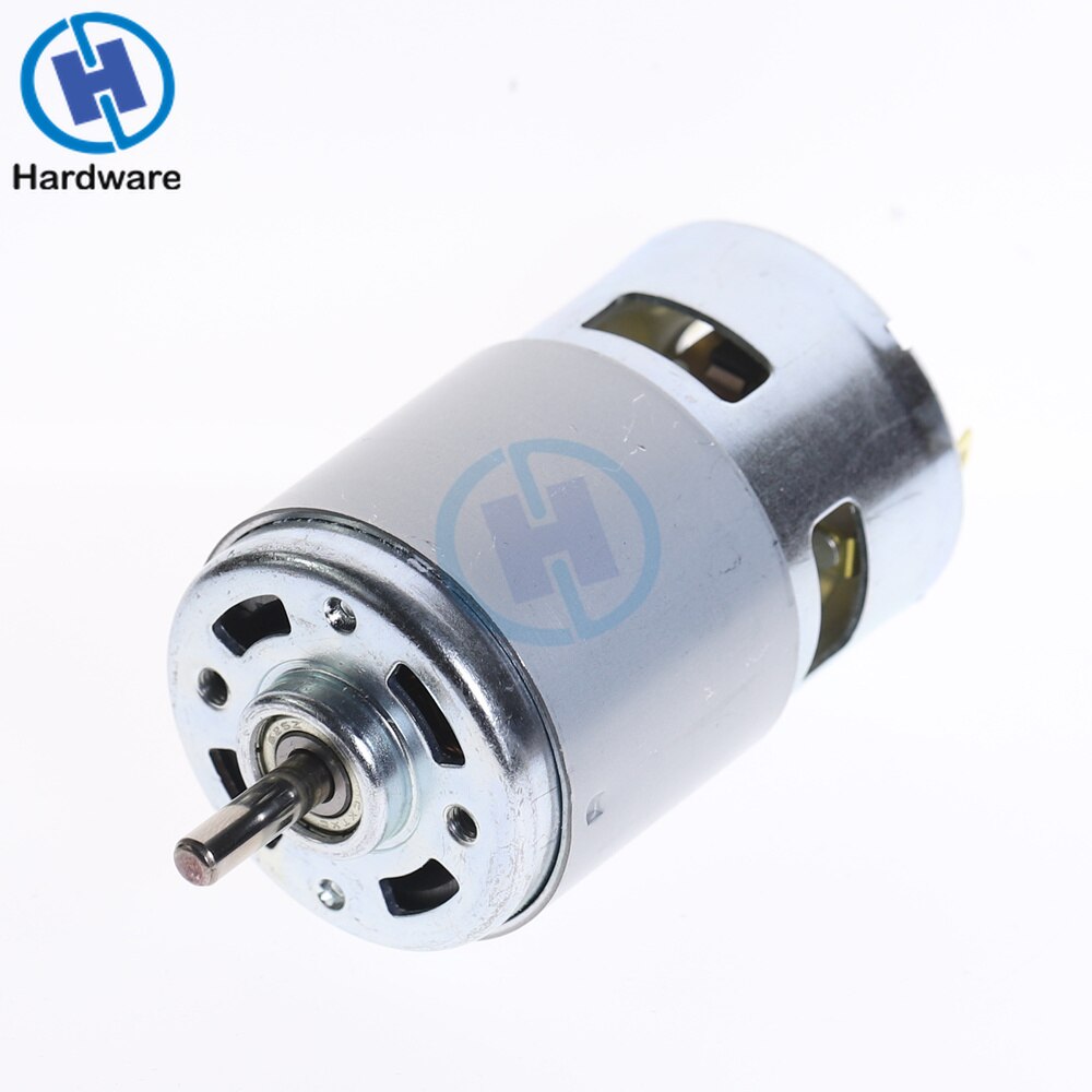 DC 12V-36V 3500--9000 RPM Large Torque Motor High-power Low Noise 775 Motor Ball Bearing Tools