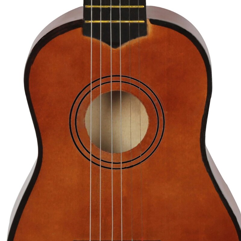 21 Inch 6 String Basswood Acoustic Guitar Small Guitar For Beginners Practice Kids Practical Playing Musical Instruments