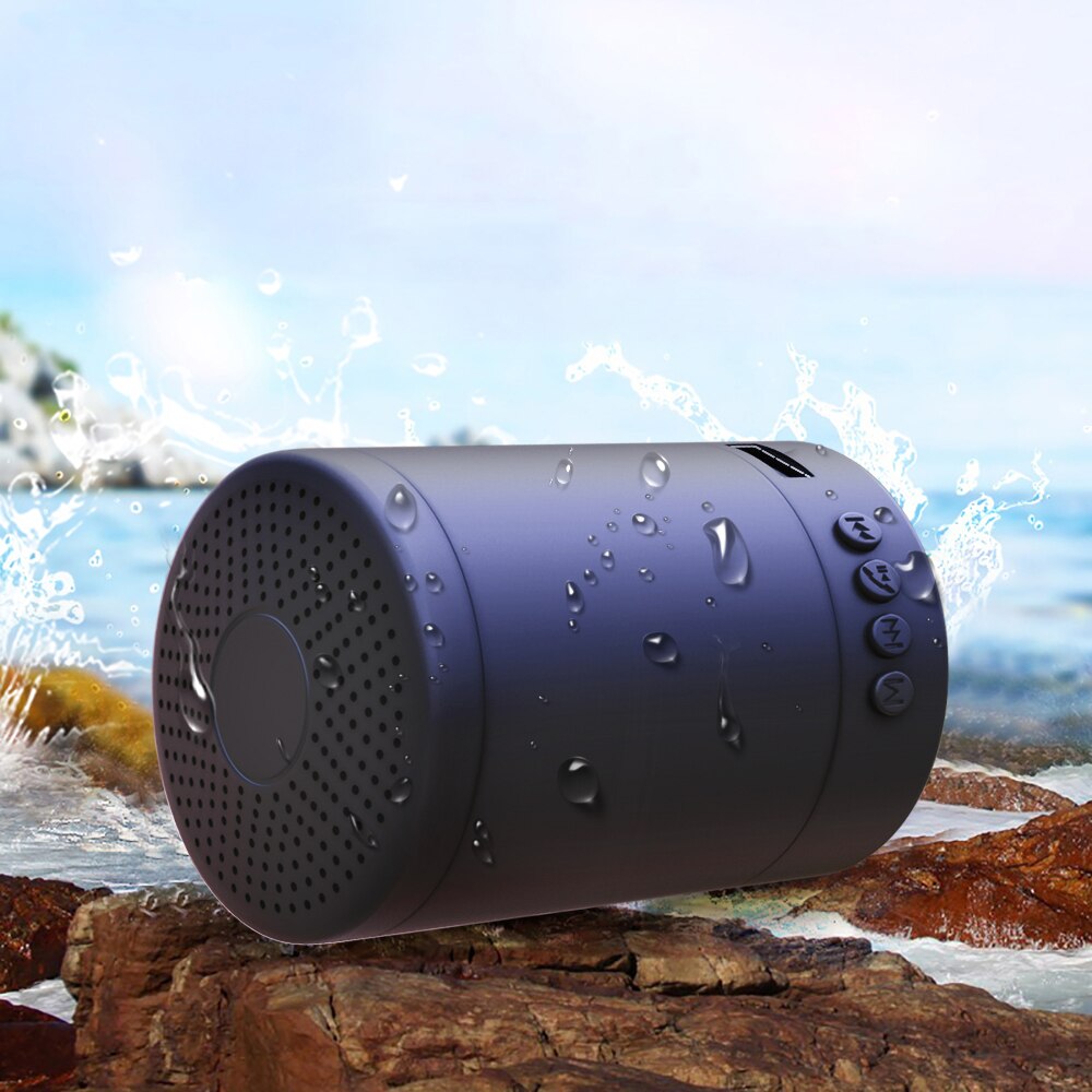Wireless Loudspeaker Portable Column Speaker Stereo Mini Music Outdoor Waterproof