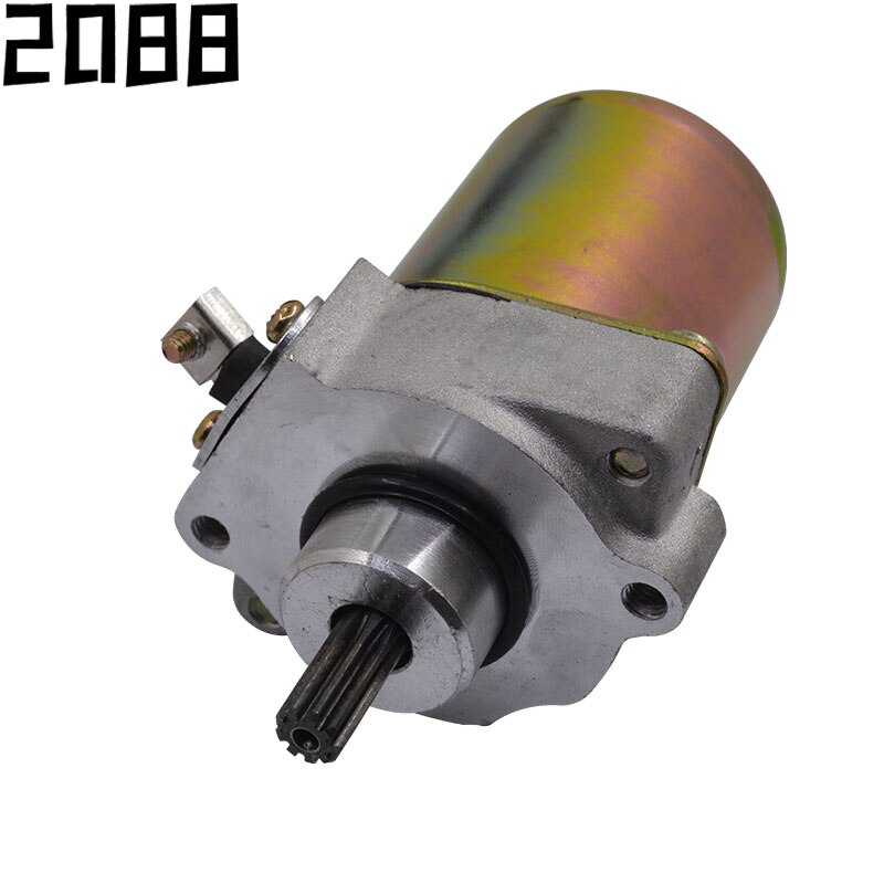 Motorcycle Engine Electric Starter Motor For Qingqi Suzuki QS110 FD110 110cc Engine Spare Parts