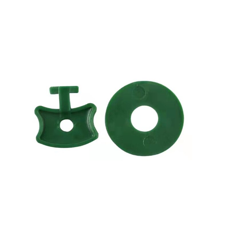 200PC Greenhouse Twist Clips Green Washers Fixation Clamps For Securing Shading Net Insulation Bubble Netting Garden Accessories
