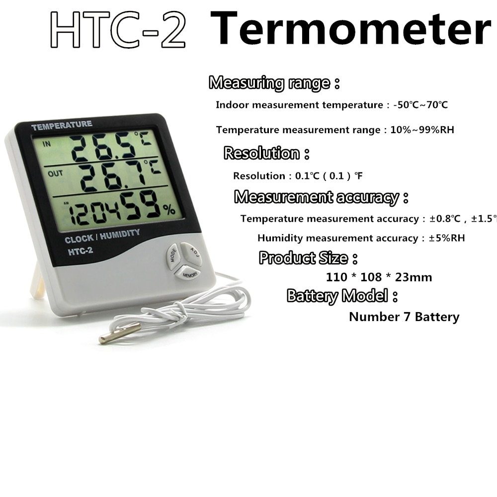 LED Digital Temperature Controller STC-1000 12V 12V 24V 220V Thermostat Thermostat and Heater Cooler Control