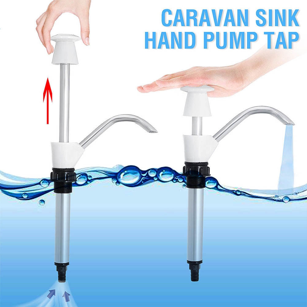 Caravan Sink Water Hand Pump Tap Camping Trailer Motorhome Rv 4wd Replacement