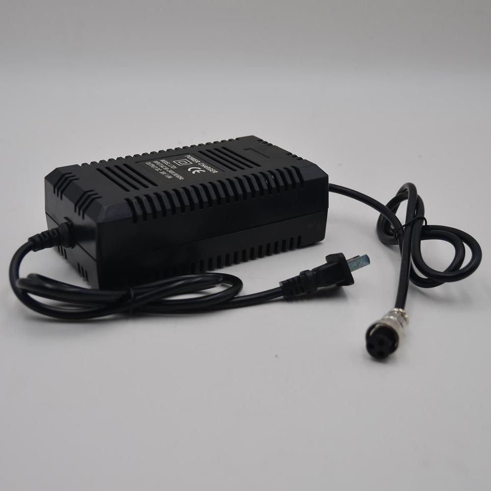 Batterij Oplader Met Scooter Plug Elektrische Scooter Elektrische Fiets Batterij Oplader 36V Lithium Power Charger