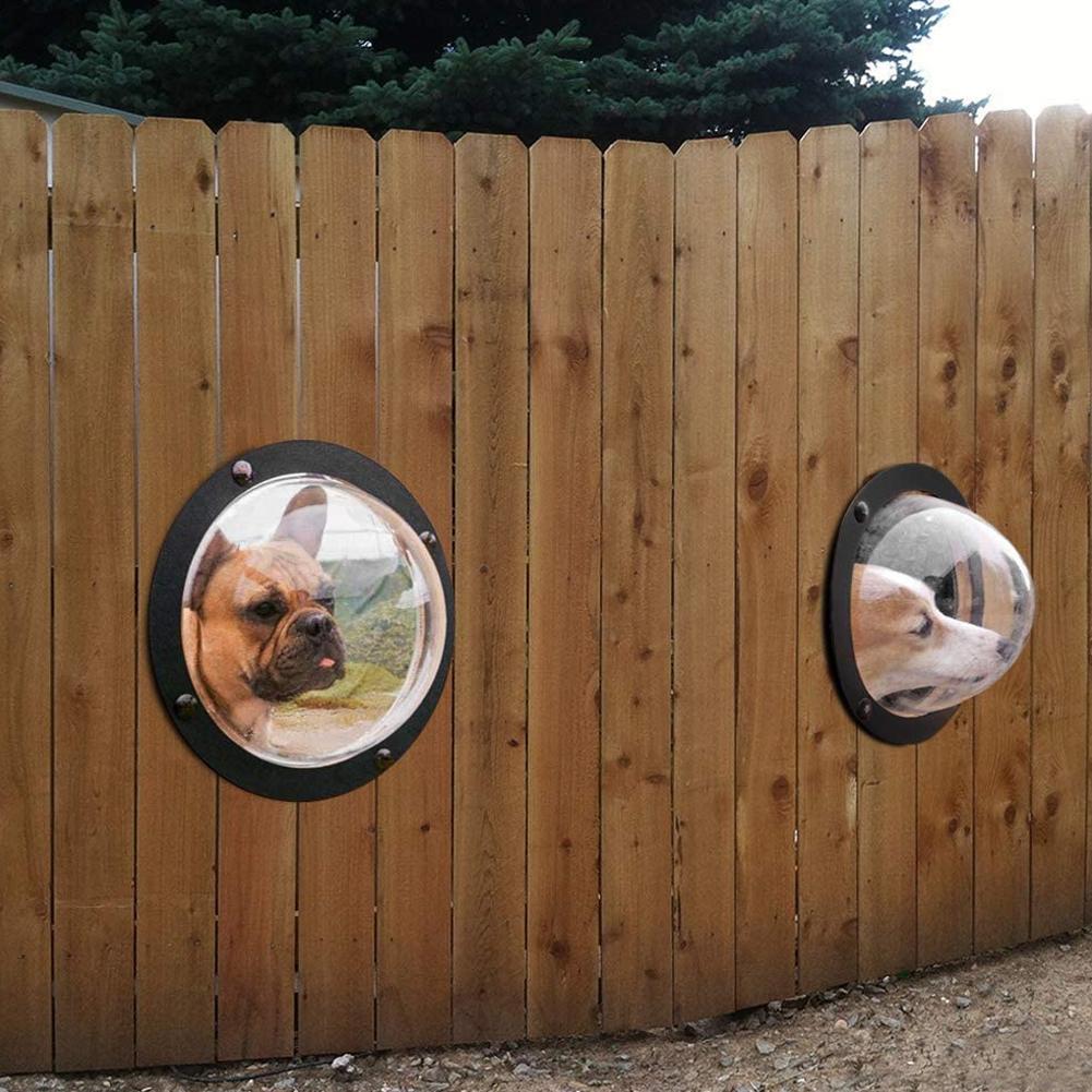 Dog Fence Window For Pet - Durable Acrylic Dog Dome Fence, Reduced Hardware For Backyard Barking, House, Dog Necessary T8Z7