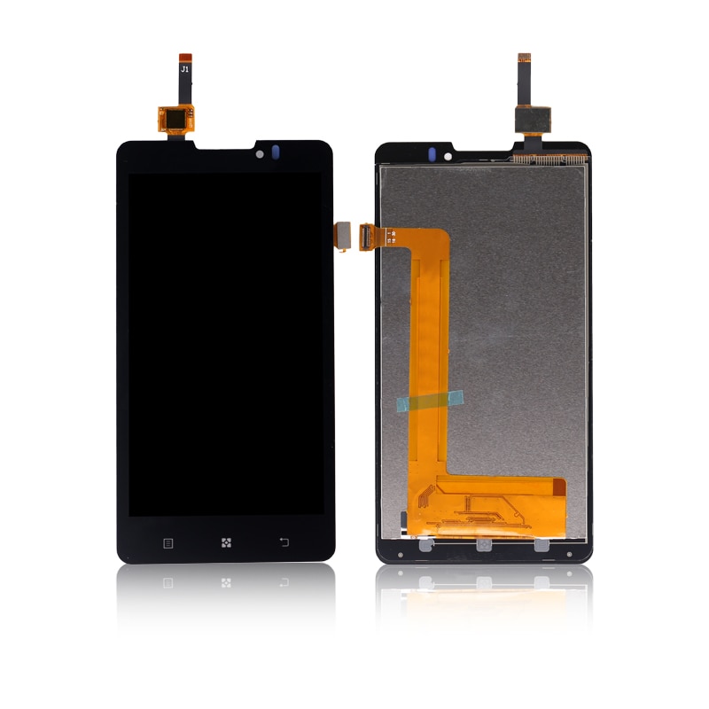 For Lenovo P780 LCD Display Panel with Touch Screen Digitizer Panel Module Full Assembly With Frame For lenovo P780 Display