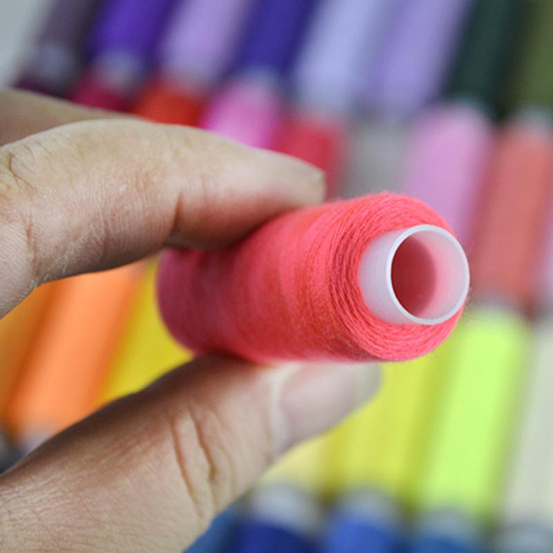 60 different Colours 250 Yard Polyester Embroidery Sewing Machine Threads Hand Sewing Thread Craft Patch Steering-wheel Sewing