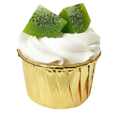 Simulatie fruit cake Realistische taart etalage model display Simulatie cup cake Aardbeientaart: Melkwit