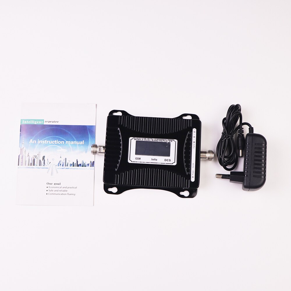 2G 4G Signal Booster GSM 900 4G LTE 1800 Repeater GSM 1800mhz Mobile Signal Booster DCS Dual Band Cellular Amplifier booster