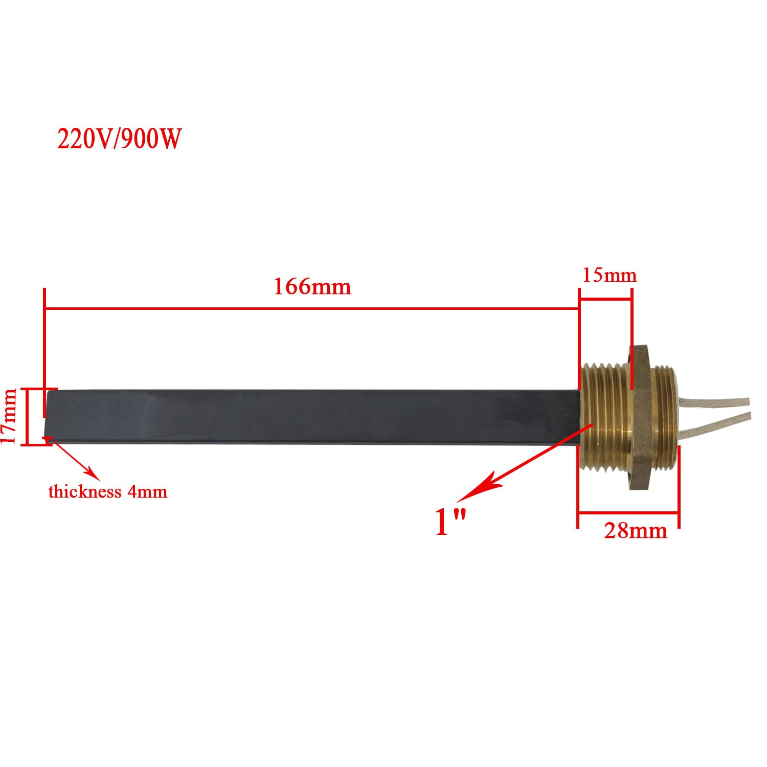 1 inch igniter pellet furnace solar water heater 220v 900w igniter silicon nitride ceramic heater silicon nitride igniter