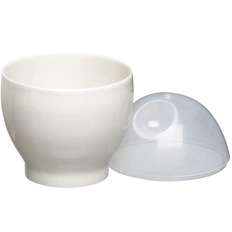 Mini Cute Steamed Egg Cup for Microwave Oven,Convenient and Nutritious Breakfast Boiled Egg Cup, 4 Pieces