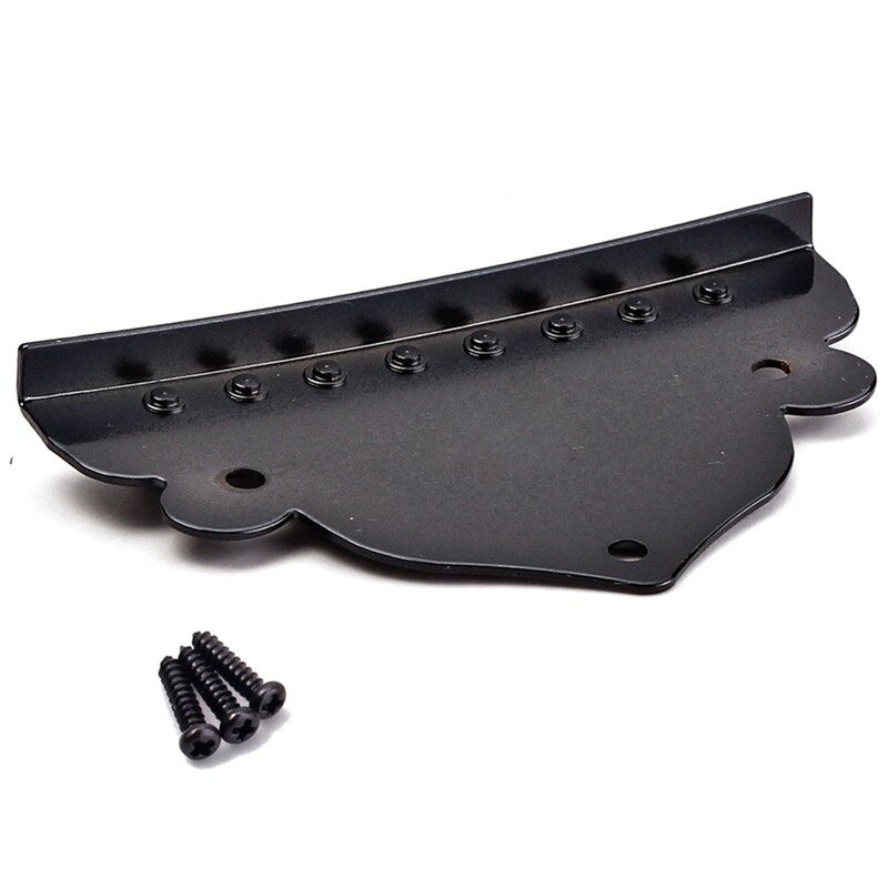 Mandolin Chrome Plated Metal 8 String Mandolin Guitar Tailpiece