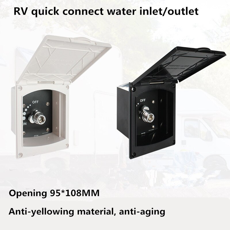 RV Modified Parts Quickly connect the external shower head valve of the water injection port