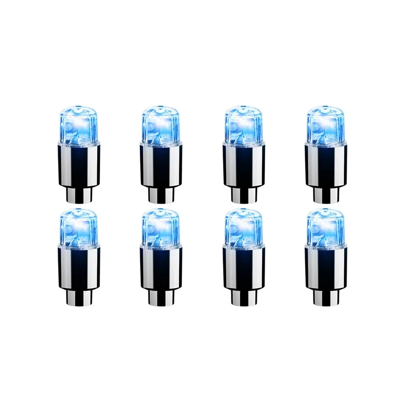 Car Hub Ambient Light Bicycle LED Tire Lights Universal Car Neon Lamp Valve Cover Lights Tire Colorful Flashing Bulb Decoration: Pale pinkish gray