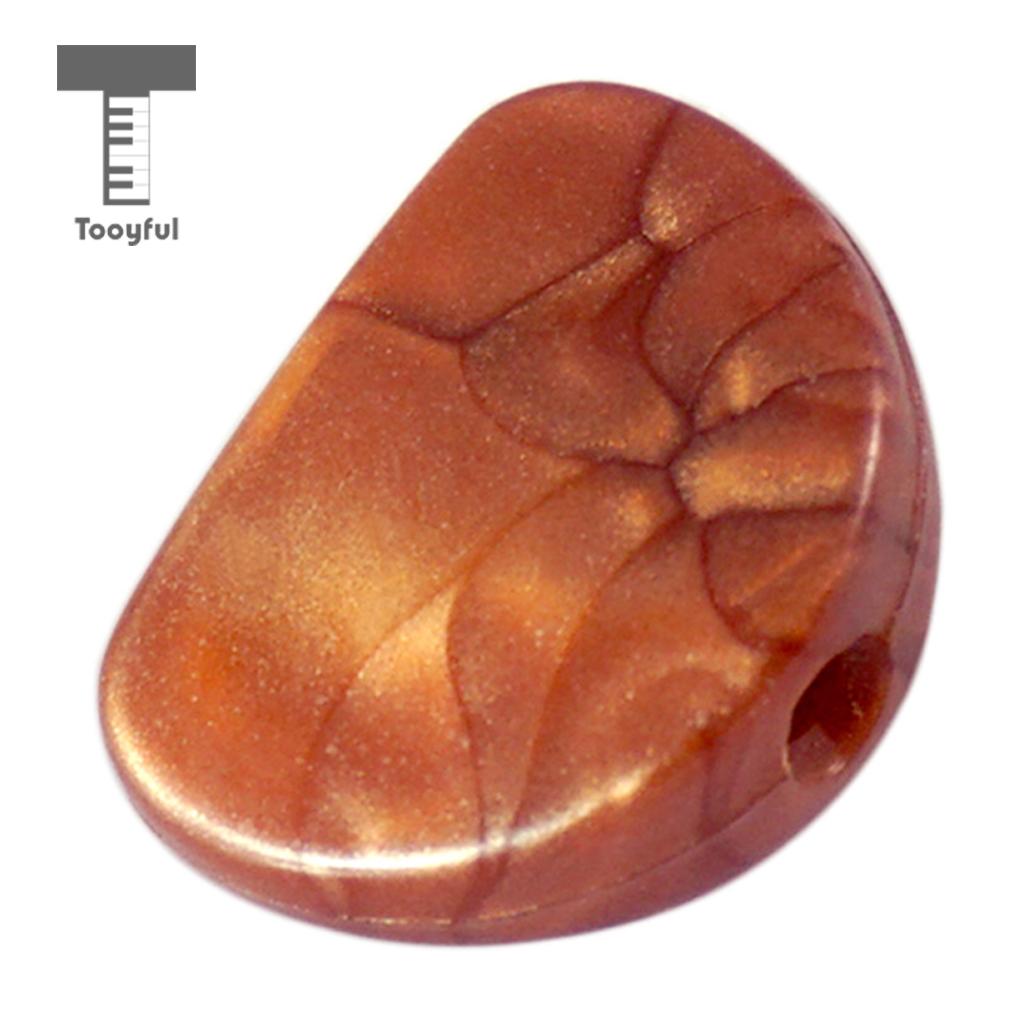 Tooyful 6 stuks plastic tuner stemmechanieken knoppen knop dop set voor akoestische/elektrische gitaar onderdelen koffie
