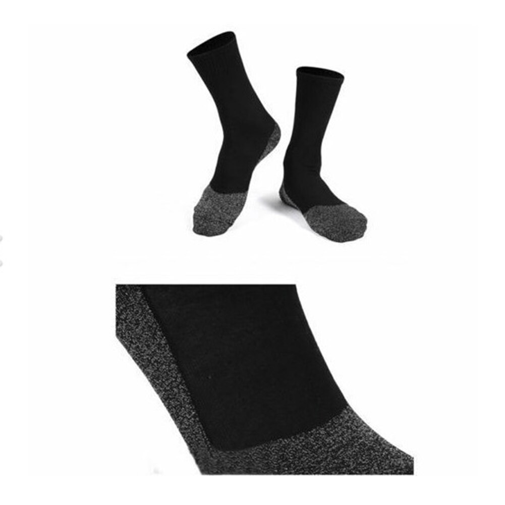 1 paire de chaussettes de Ski de randonnée en plein air, hiver unisexe botte de travail thermique garde chaude, chaussettes de sport de Ski de randonnée pour femmes et hommes