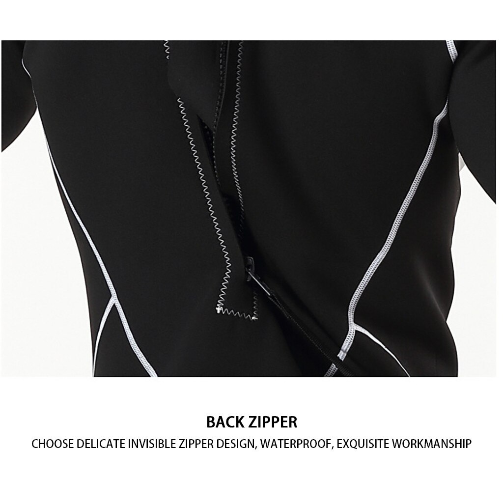 3MM Neoprene Diving Suit UPF 50+ Protection Full Body One Piece Long Sleeve Freediving Spearfishing Underwater Wetsuit