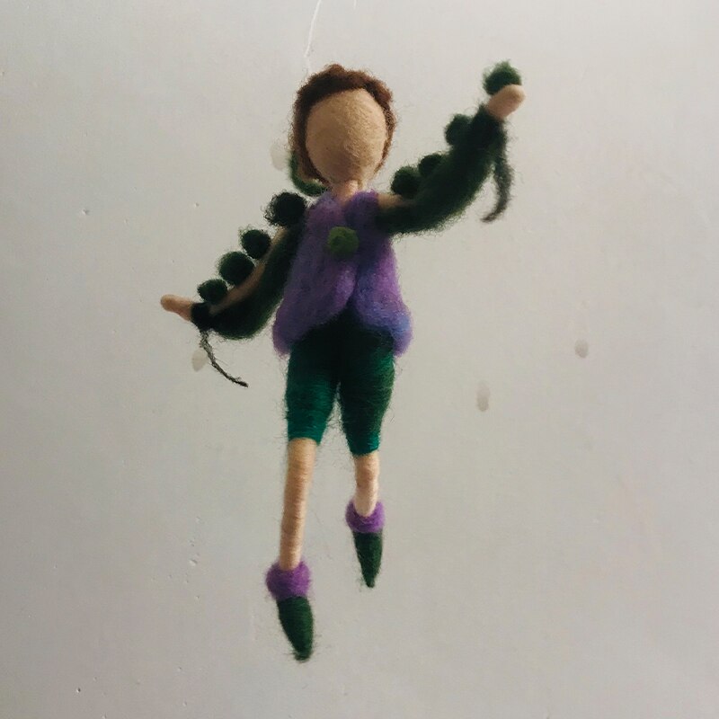 Fairy Naaldvilten Kit Voor Beginners, 6 "/15 Cm Hoogte, Elf Vilten Starter Kit, naald Gevilt Fee, Vilten (Geen. 25): Fairy I