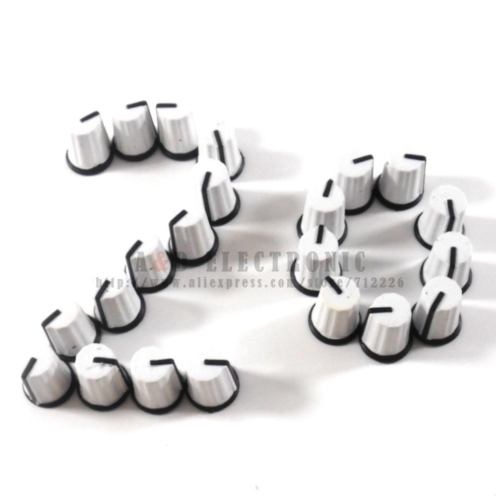 20pcs/lot EQ Cap Equalizer Knob / High School Bass Pot Knob Cap for Pioneer DJ MIXER DJM djm-2000 900 850 750 700 800 white