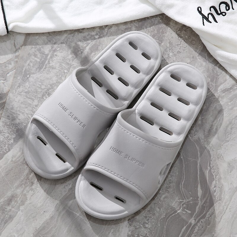 JaneTroides männer Hausschuhe Badezimmer Paar Schwarz Große frauen Schuhe EVA Offene spitze Super Starke Nicht-Unterhose Schnell trocken Hause Hausschuhe: grau / 42-43(270mm)