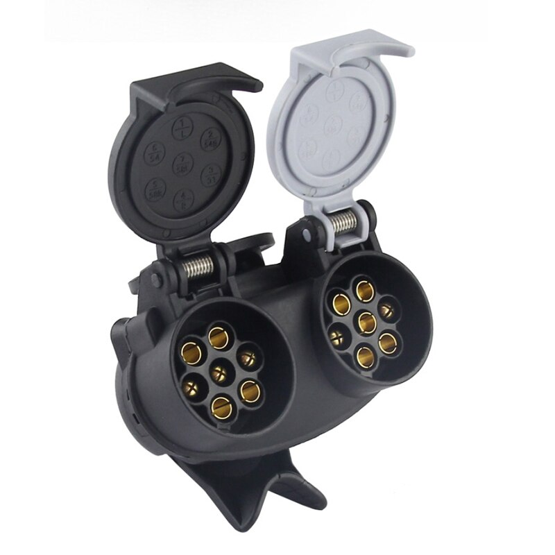 Nouvelle remorque linker prise adaptateur convertisseur Portable EV prise Type 2 prise 16A connecteur de voiture électrique
