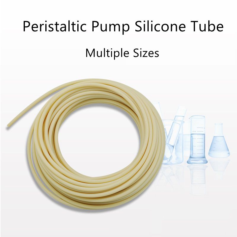 Tubo de silicone para bomba peristáltica de 1m, tubo bpt farmado, tubo de qualidade alimentar, alta resistência química, mangueira de plástico