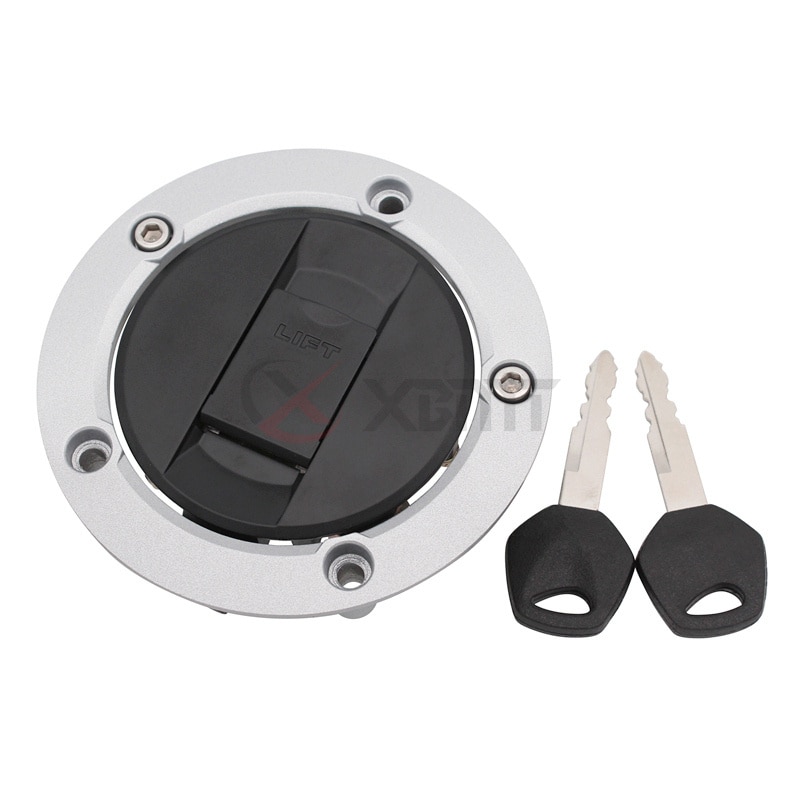 Tapa de tanque de combustible para motocicleta, cerraduras de 2 llaves para Suzuki SV650, SV650S, SV650A, ABS, SV1000, SV1000S, DL650, GSXR, 600, 750, 1000