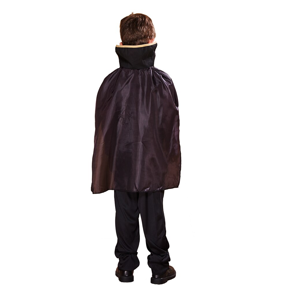 SNAILIFY-disfraz de vampiro Dracula, capa para niños, Halloween, carnaval, , fantasía,