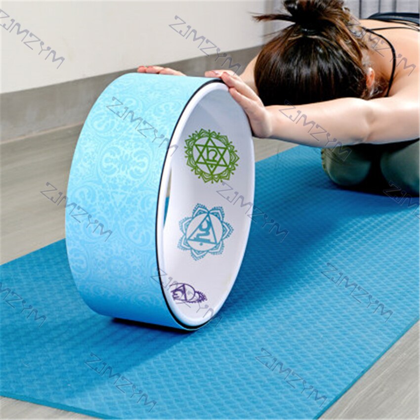 Roue De Yoga En Liège Navaris 33 Cm – Pilates, étirement, Fitness