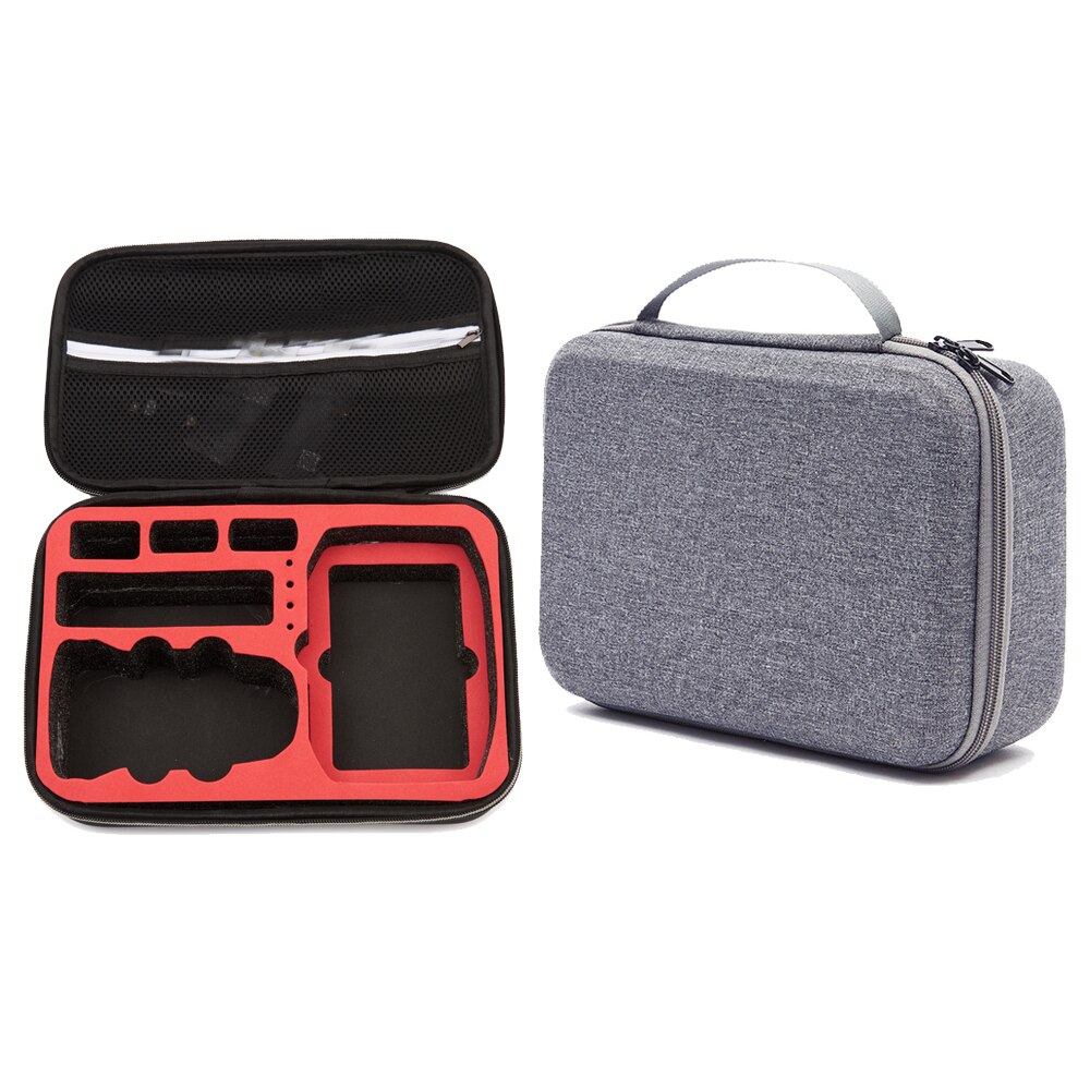 Per DJI Mavic Mini 2 Drone custodia per il trasporto custodia rigida custodia per fotocamera Drone e Smart Controller Box batterie accessori per custodie: GRAY