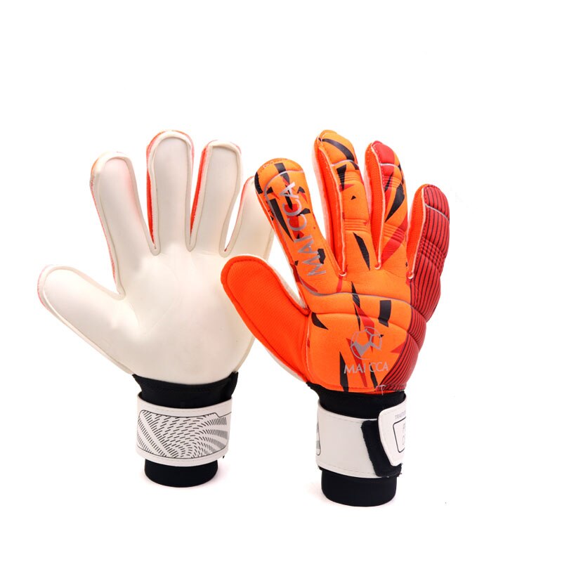 Guantes de látex gruesos profesionales para adultos, Manoplas de portero de fútbol, protectores de dedos, Manoplas de portero de fútbol, novedad