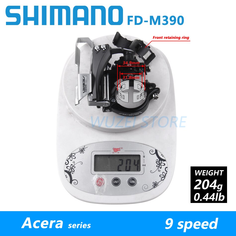 Shimano, Alivio cambio 21/24/27, RD-M430 de terciopelo RD-M360 RD-M370/7/8/9, bicicleta de montaña frente a RD-M390, cambio