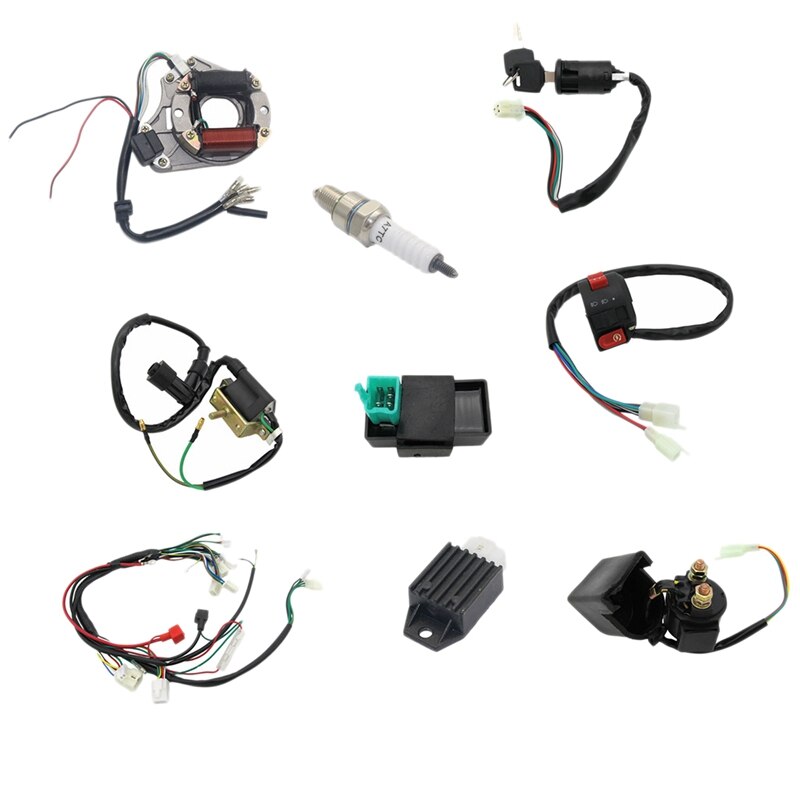 ELECTRIC Full Kit Coil Cdi Harness Zongshen Loncin 110cc Hummer Atomik Dirt Bike - Foto 4