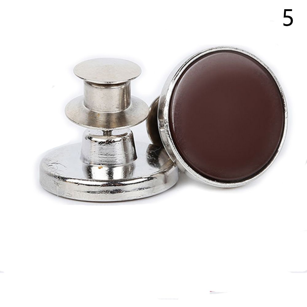 1 PC retro schnappen Verschluss Metall Tasten für Kleidung Jeans Abnehmbare Verstellbare Hosen Tasten Kostenloser Nagel NäHenne stecken Taille Geschmack Stift: 05