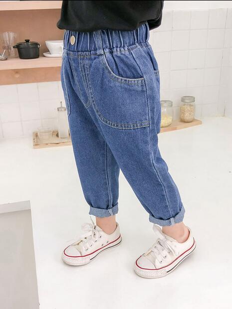 Chico jeans niños jeans chicos pantalones denim Pantalones coreanos niños jeans chicos pantalones vaqueros sueltos para chicos chico s niño ropa