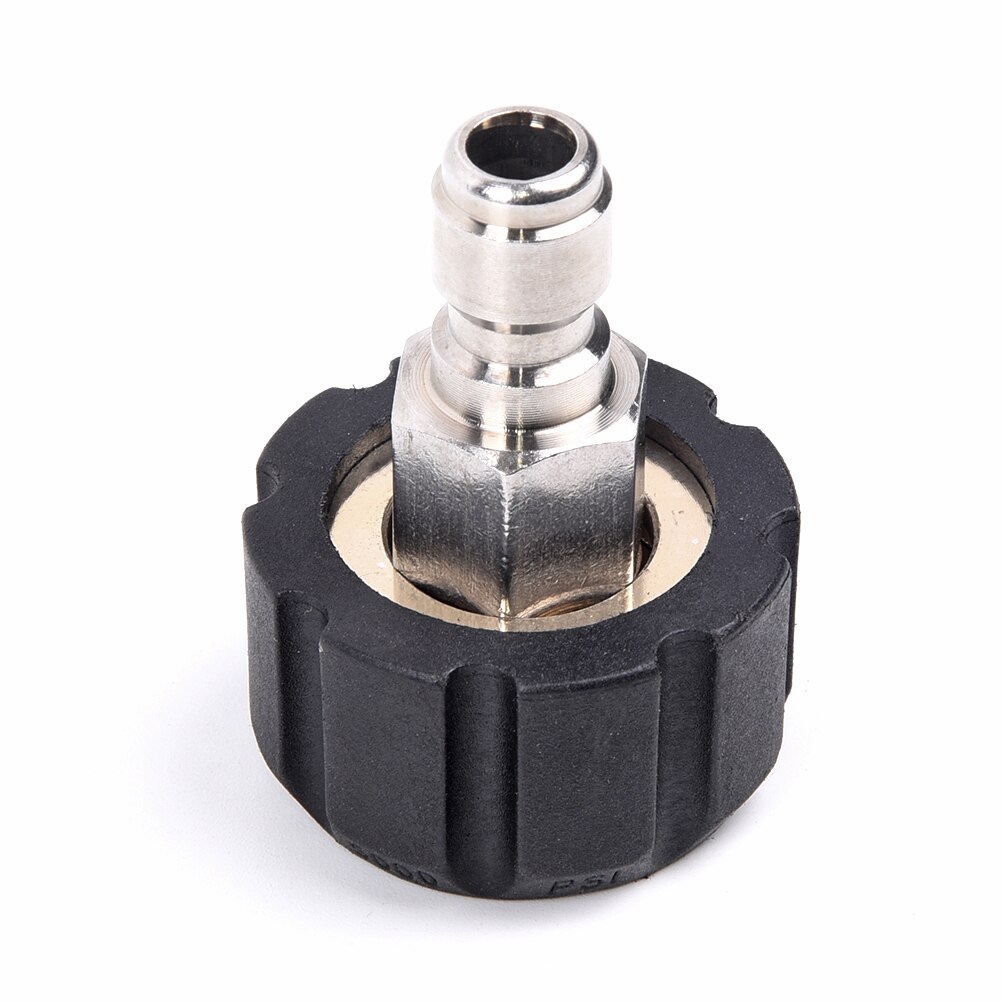 Quick Connector Female M22/14 To 1/4 Male Adapter For High Pressure Washer