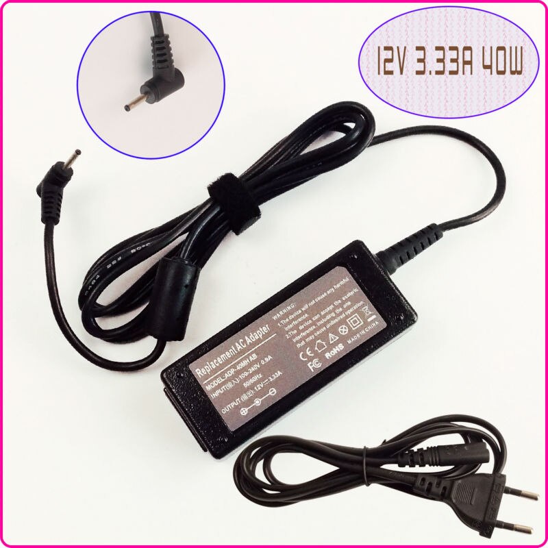 For Samsung ATIV Smart PC 500T 500T1C Laptop Netbook Ac Adapter Power Supply Charger 12V 3.33A