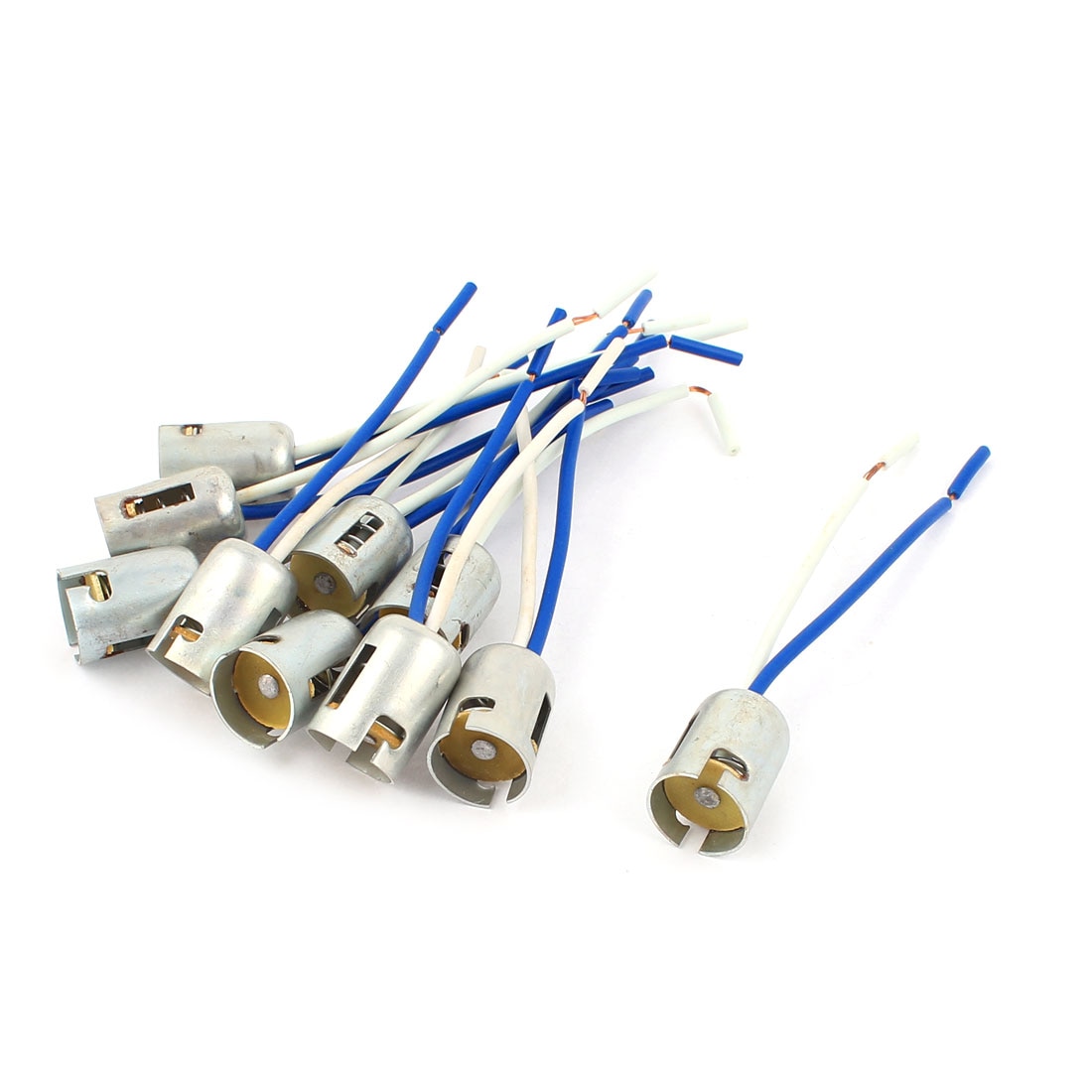 X Autohaux 2/3/5/10 Stück 1156 Ba15s S25 parallel Auto Heckbremsbirne LED Dreh dich Schwanz verdrahtet hell Verlängerung Steckdose Verbinder