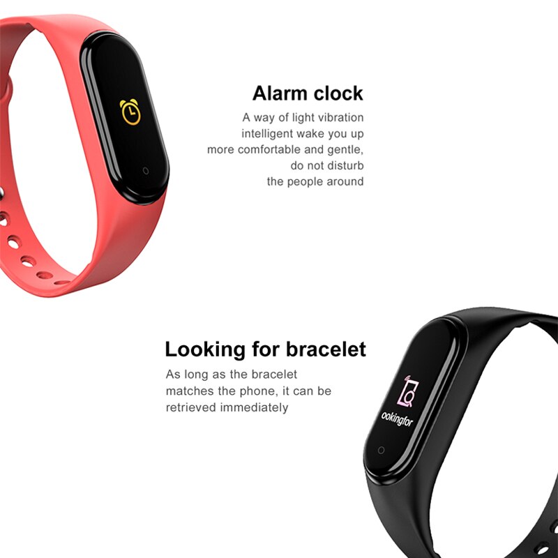 M4 Smart Band Armband Hartslag Bloeddruk Horloge Smartband Fitness Tracker Cardio Armband M4 Band Gezondheid Smart Polsband