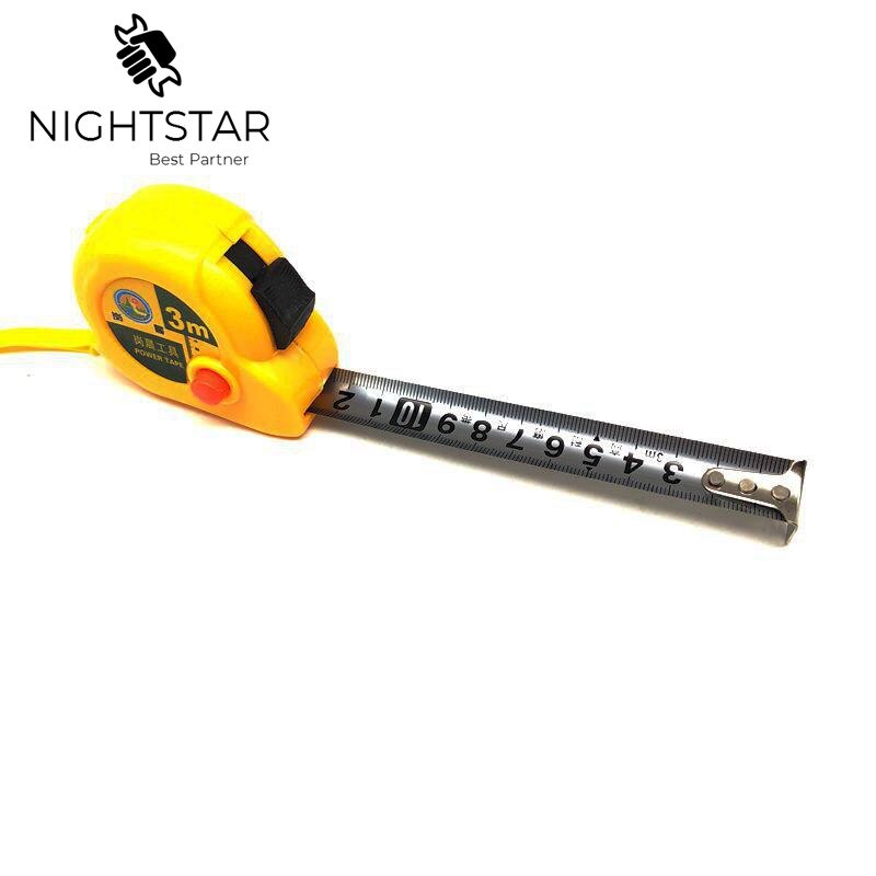 3m Stainless steel metal Retractable Ruler Sewing Cloth Metric Tailor Measuring Tape Portable Pull Rule Measure Measuring Tools